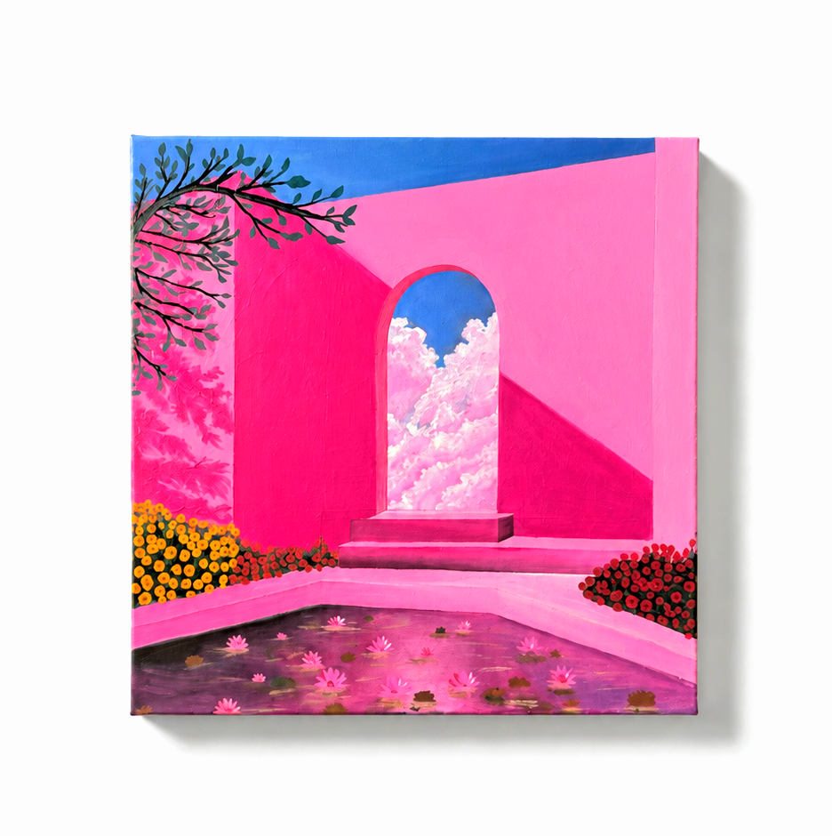 Pink Doorway