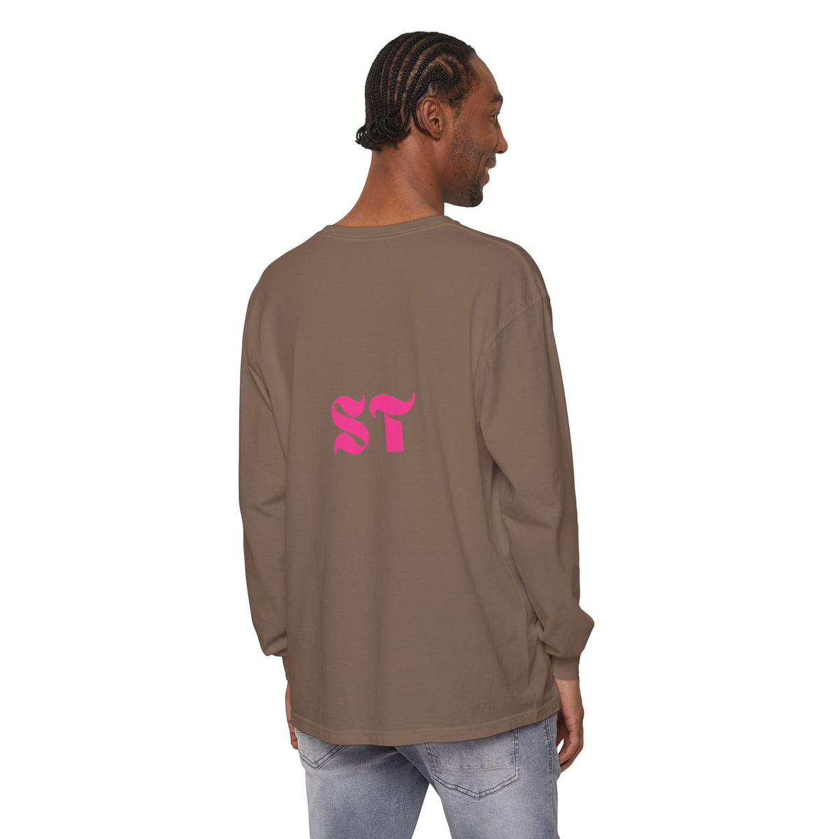 Abstract Sunset Mountains Long Sleeve Tee