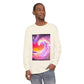Long Sleeve T-Shirt — Vibrant Pink & Purple Surf Wave Art
