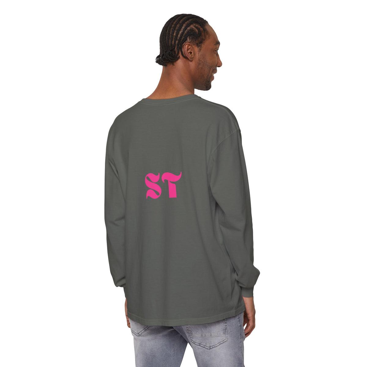 Abstract Sunset Mountains Long Sleeve Tee