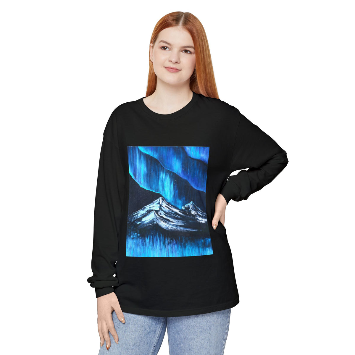 Aurora Mountain Long Sleeve Tee