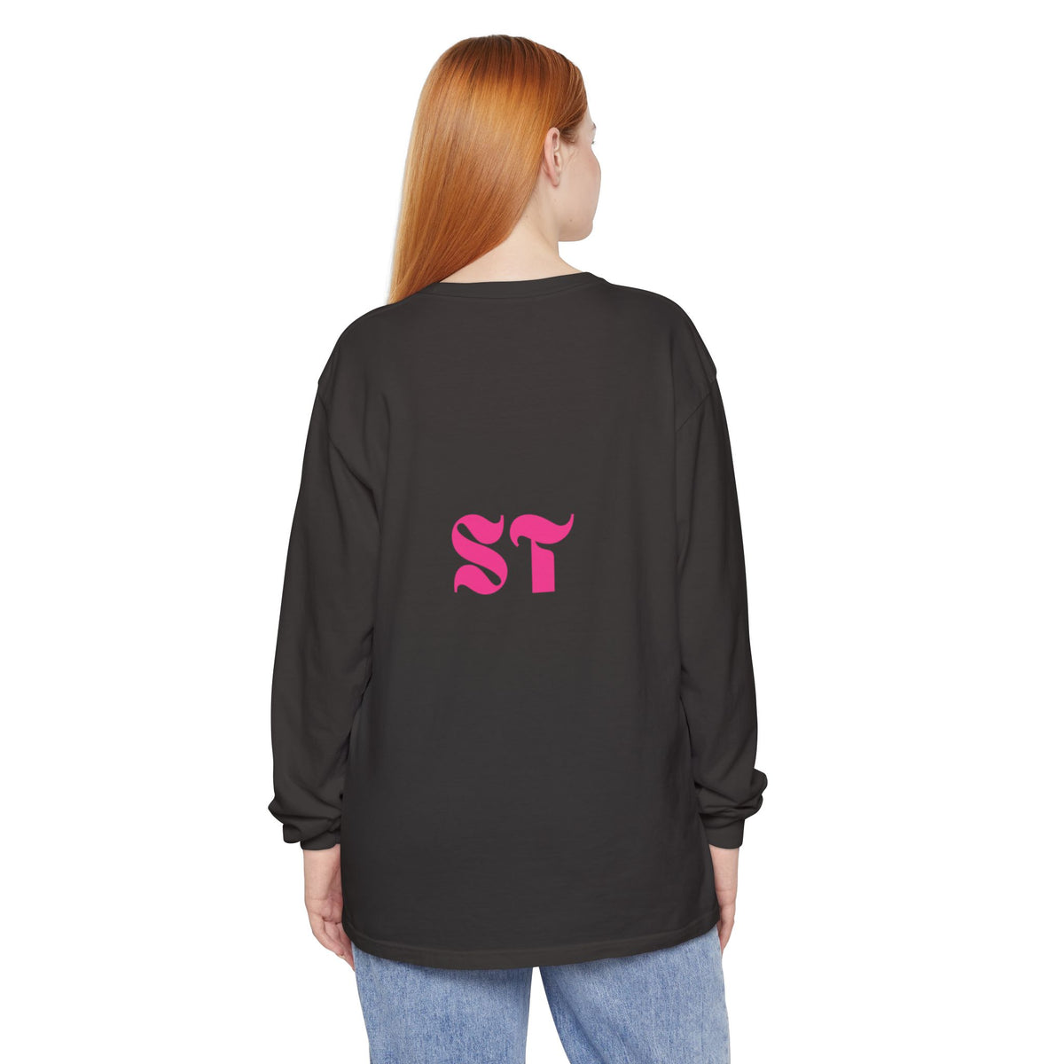 Abstract Sunset Mountains Long Sleeve Tee