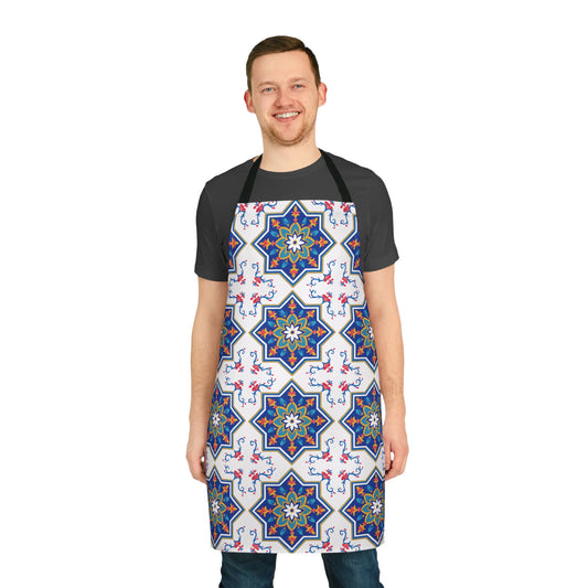 Geometric Art Kitchen Apron