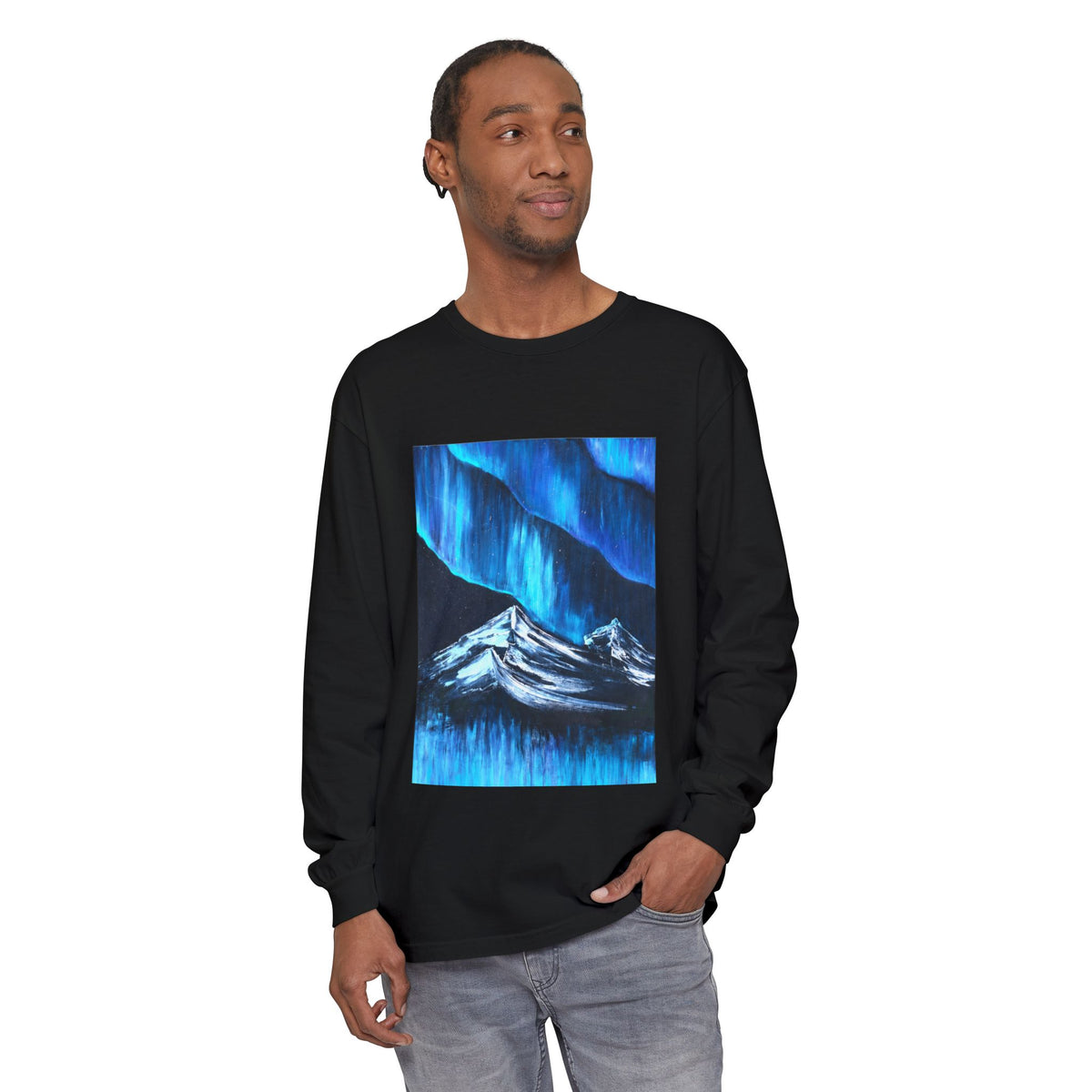 Aurora Mountain Long Sleeve Tee