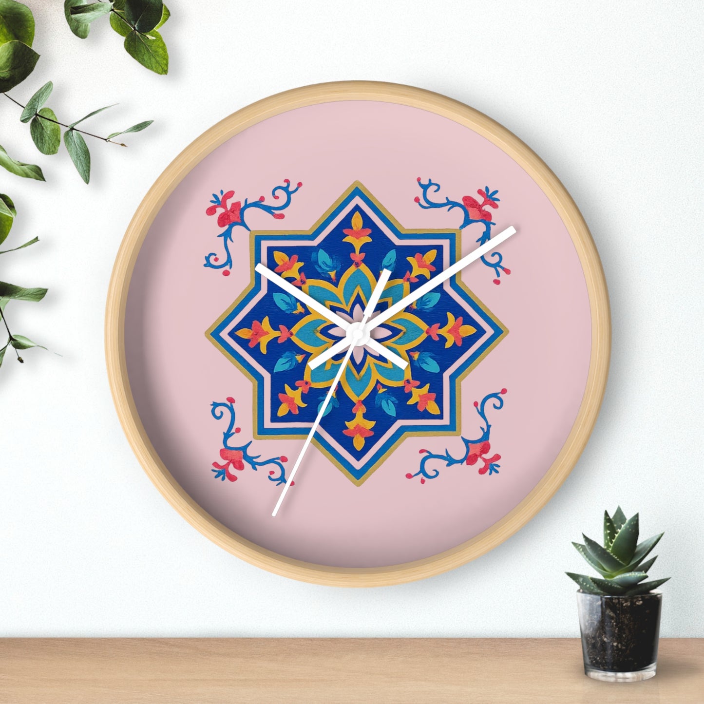 Geometric Art Decorative Clock