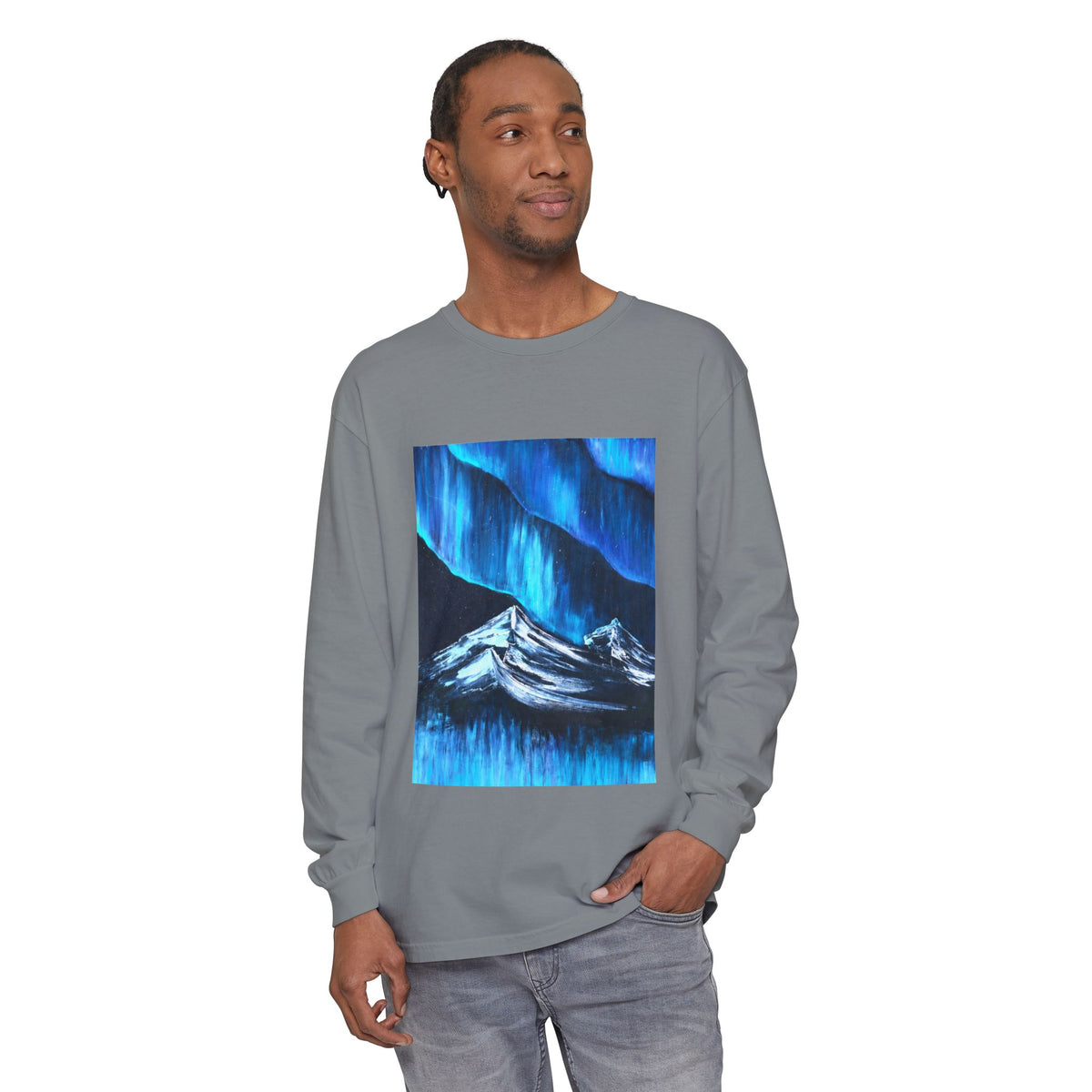 Aurora Mountain Long Sleeve Tee