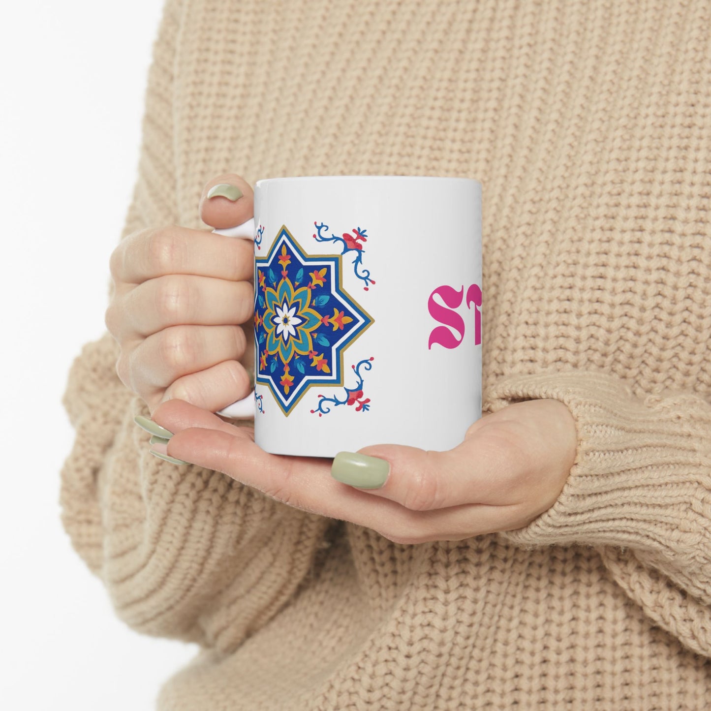 Geometric Art  Ceramic Mug