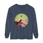 Abstract Sunset Mountains Long Sleeve Tee