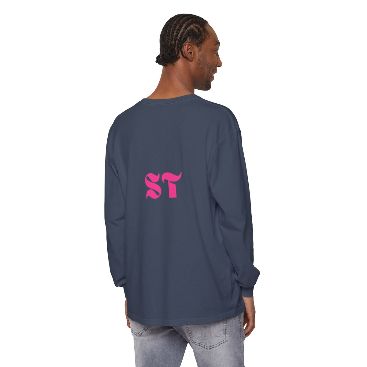 Abstract Sunset Mountains Long Sleeve Tee