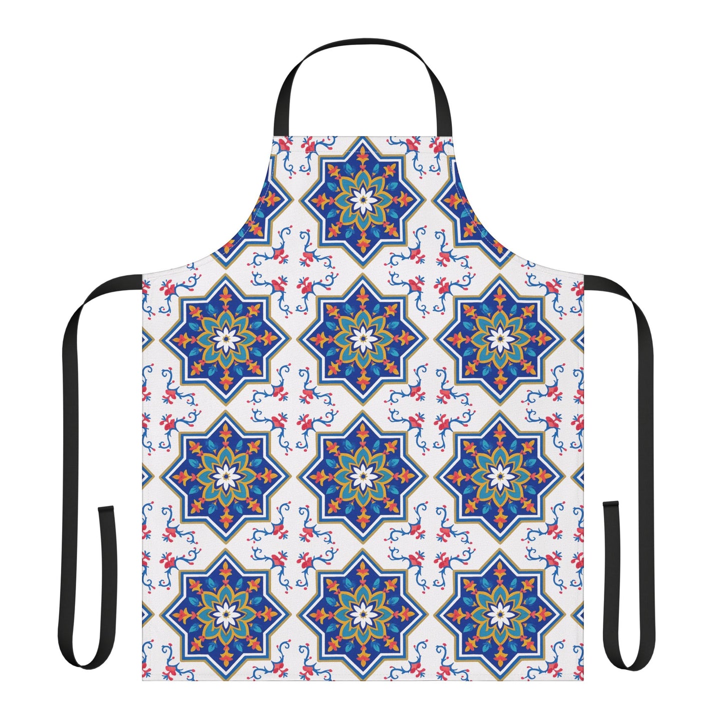 Geometric Art Kitchen Apron