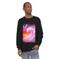 Long Sleeve T-Shirt — Vibrant Pink & Purple Surf Wave Art