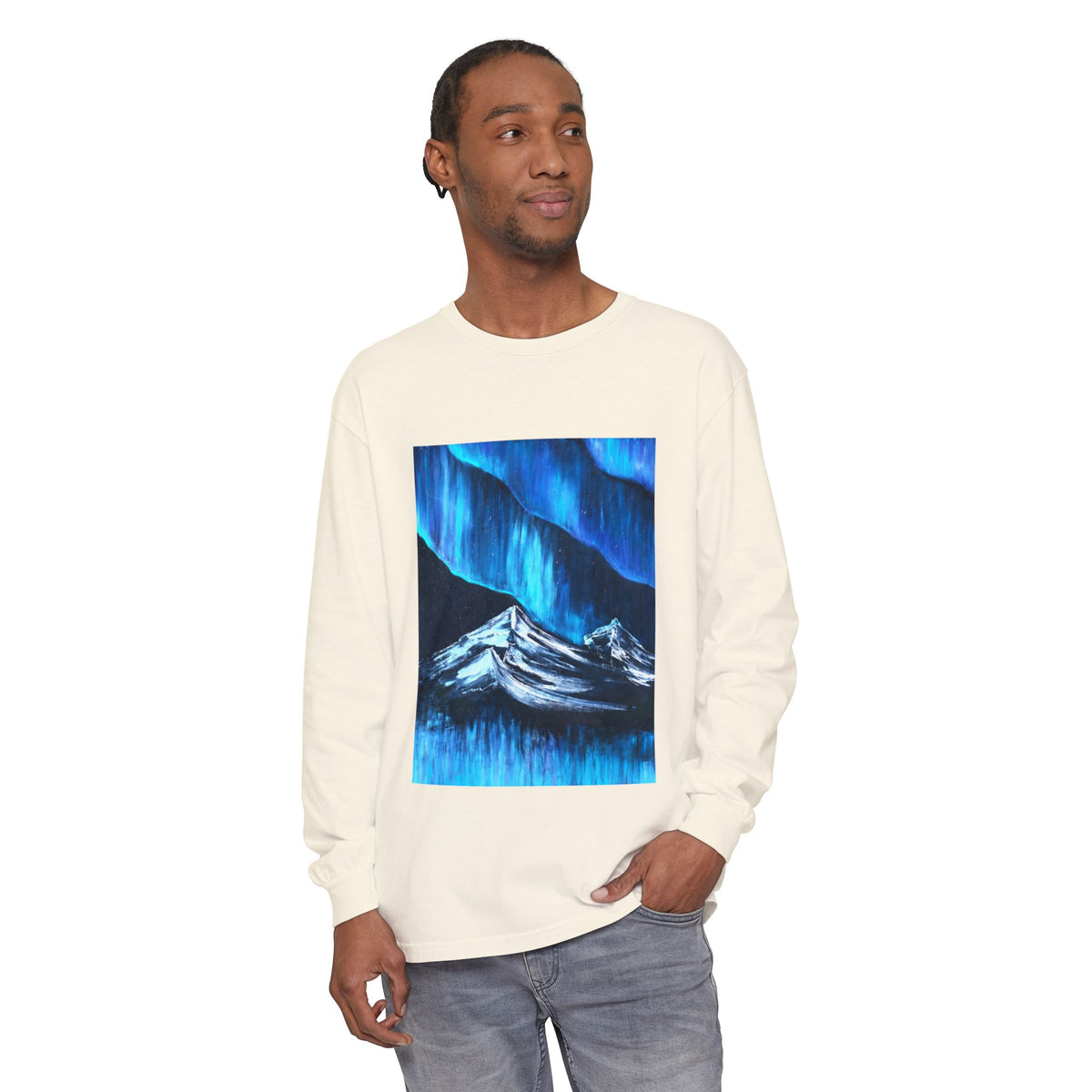 Aurora Mountain Long Sleeve Tee
