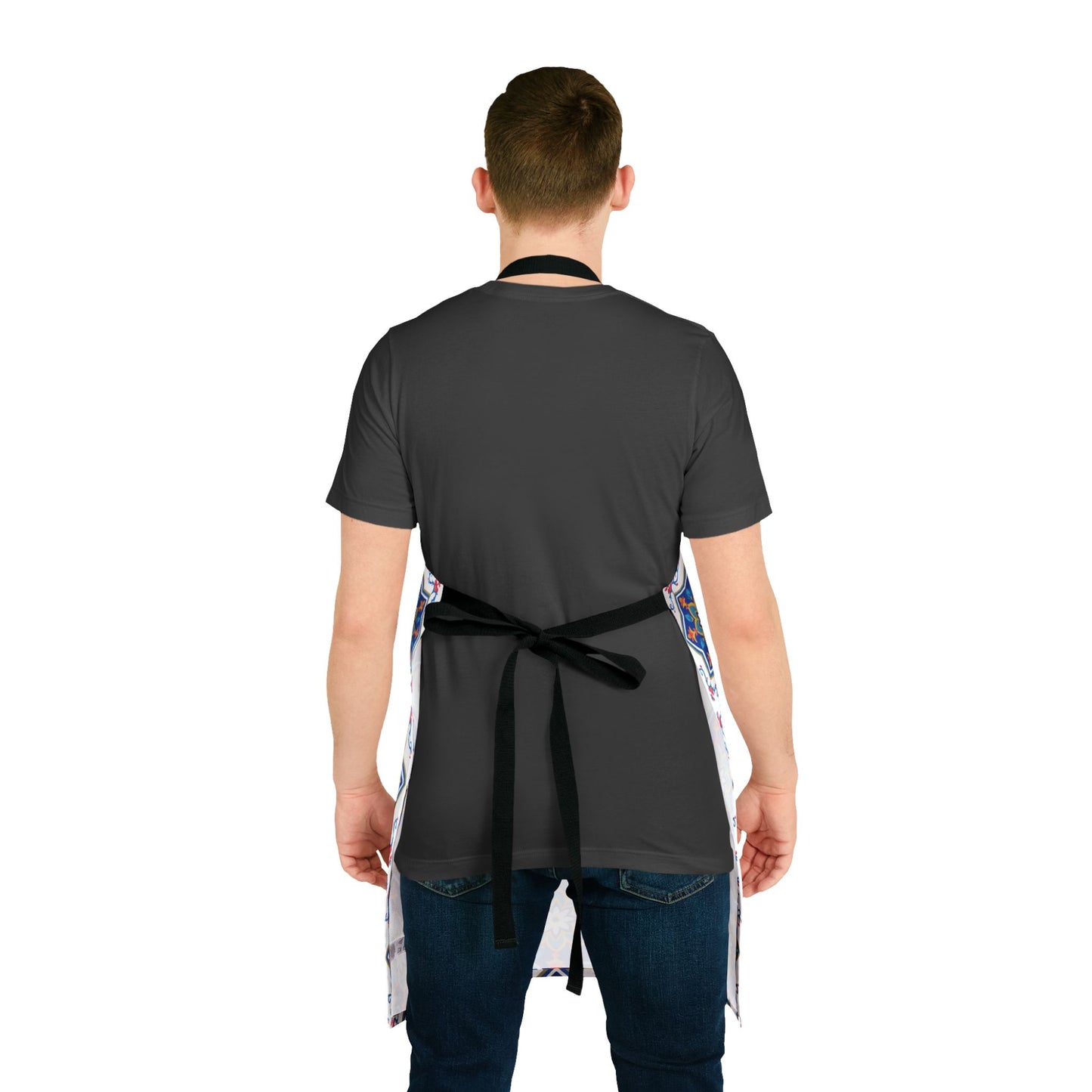 Geometric Art Kitchen Apron