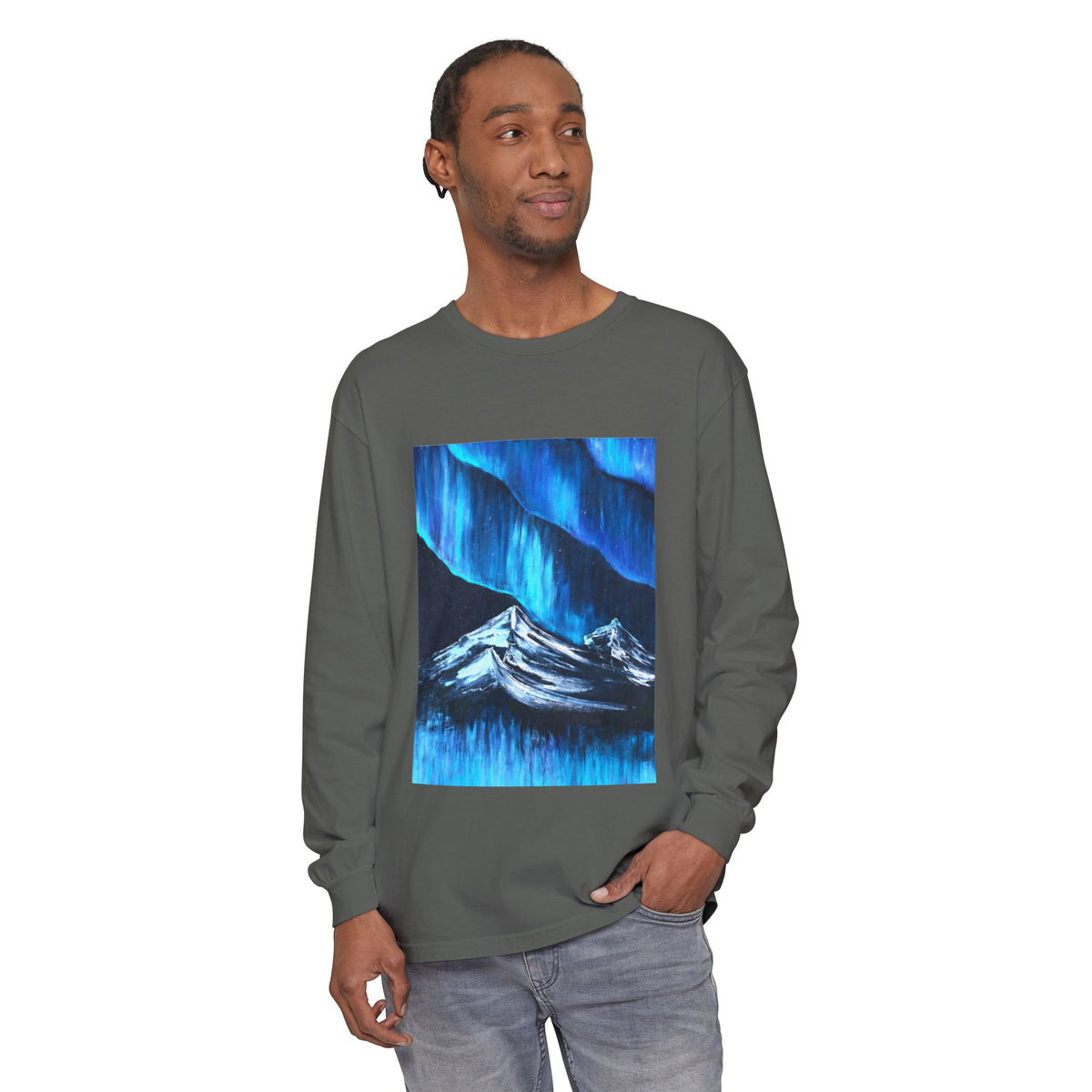 Aurora Mountain Long Sleeve Tee