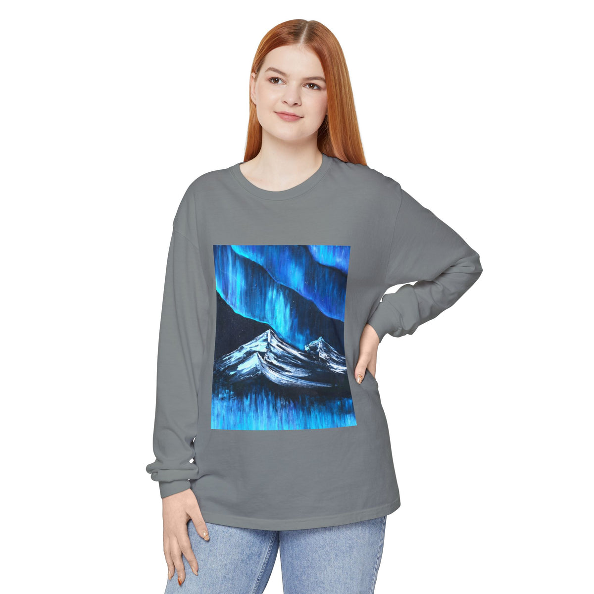 Aurora Mountain Long Sleeve Tee