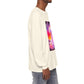 Long Sleeve T-Shirt — Vibrant Pink & Purple Surf Wave Art