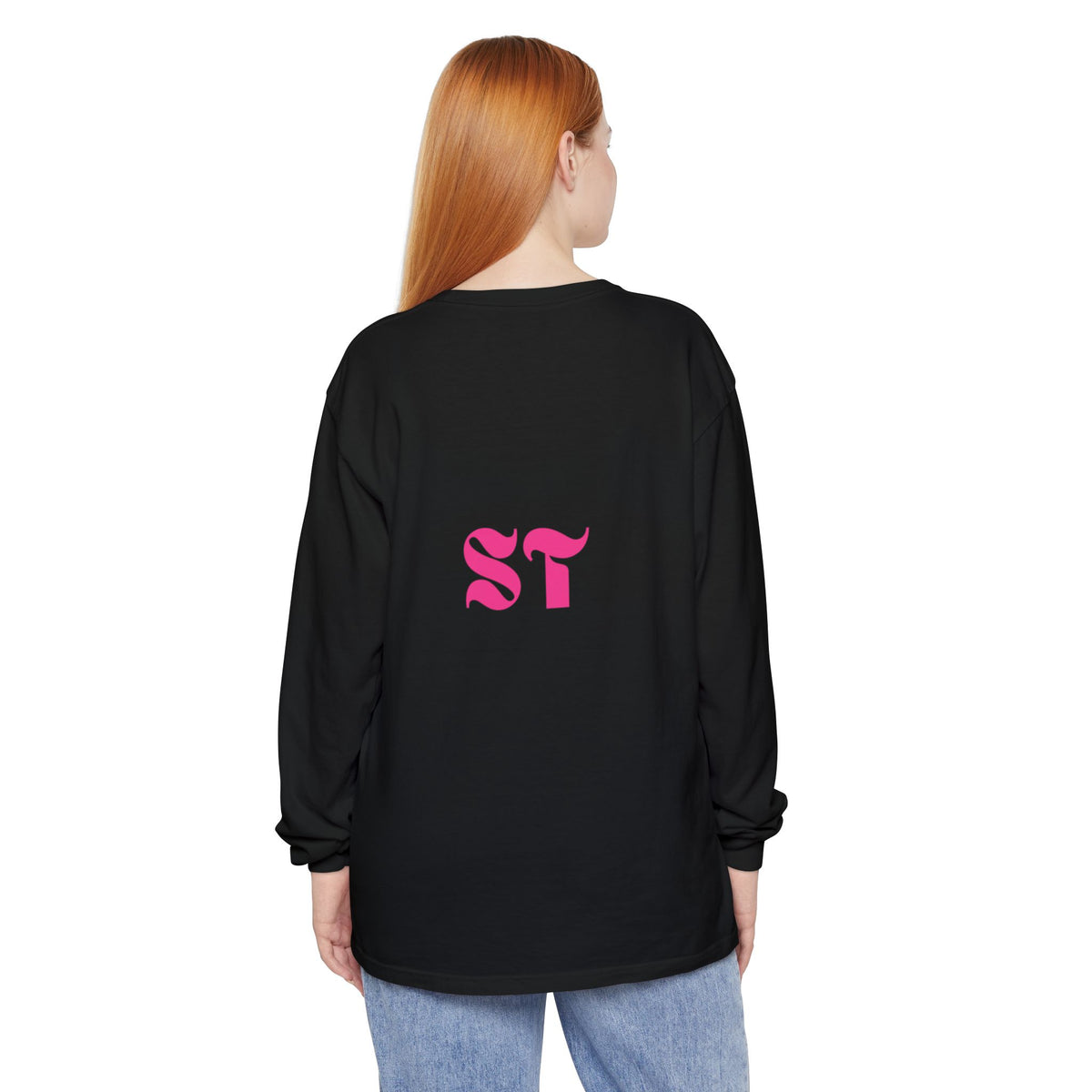 Abstract Sunset Mountains Long Sleeve Tee