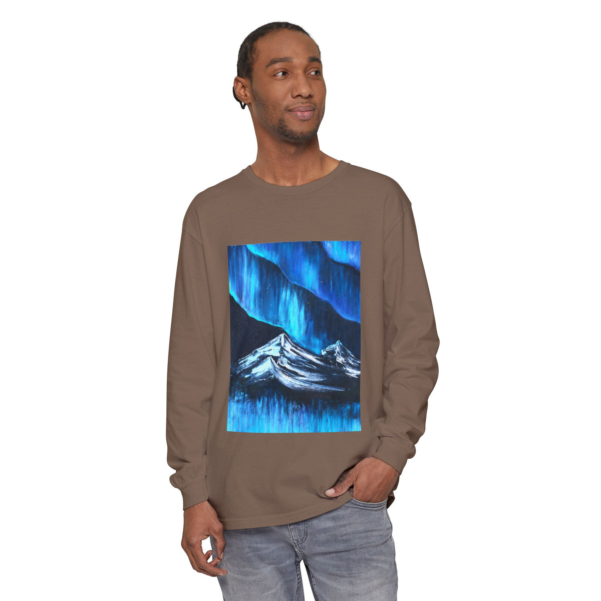 Aurora Mountain Long Sleeve Tee