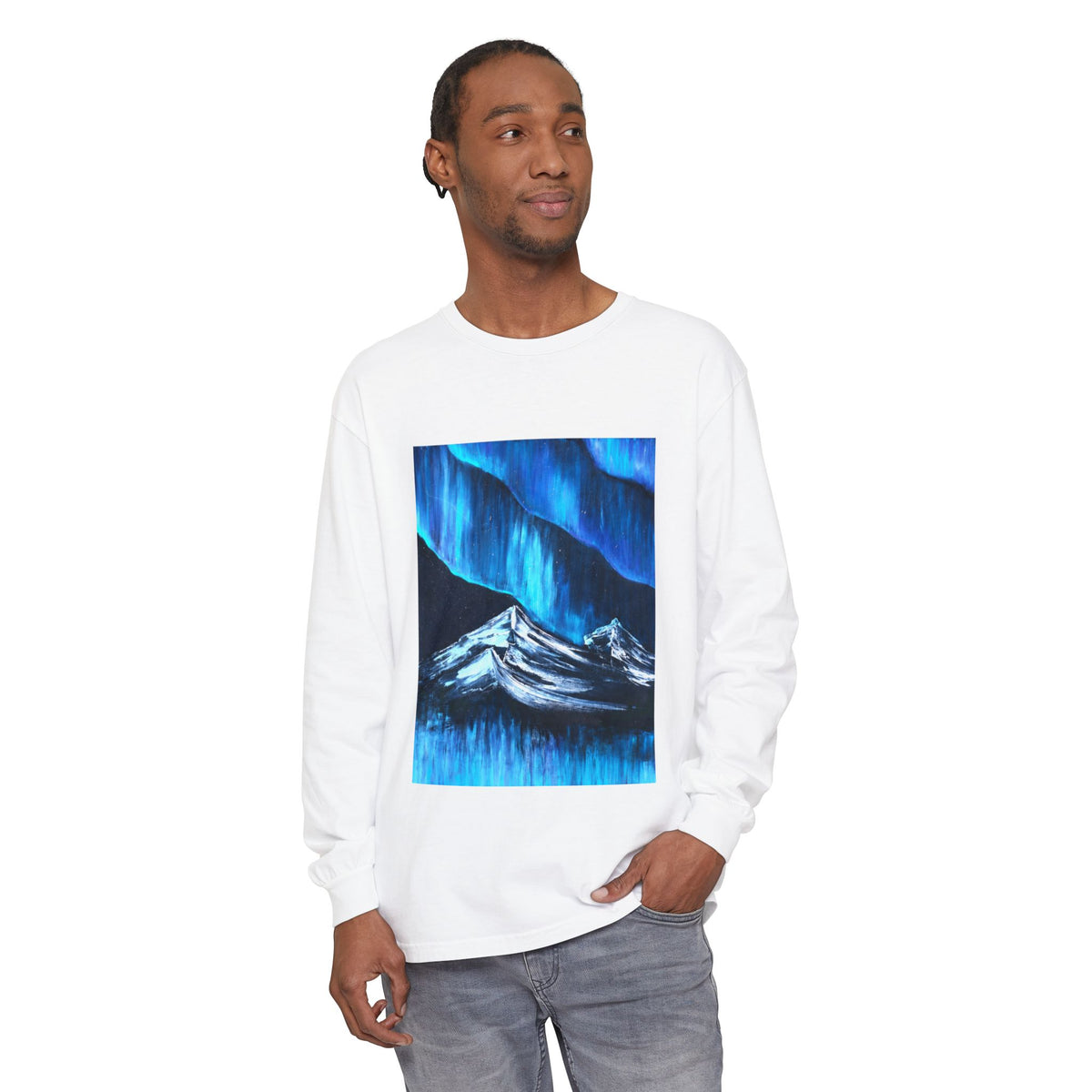 Aurora Mountain Long Sleeve Tee