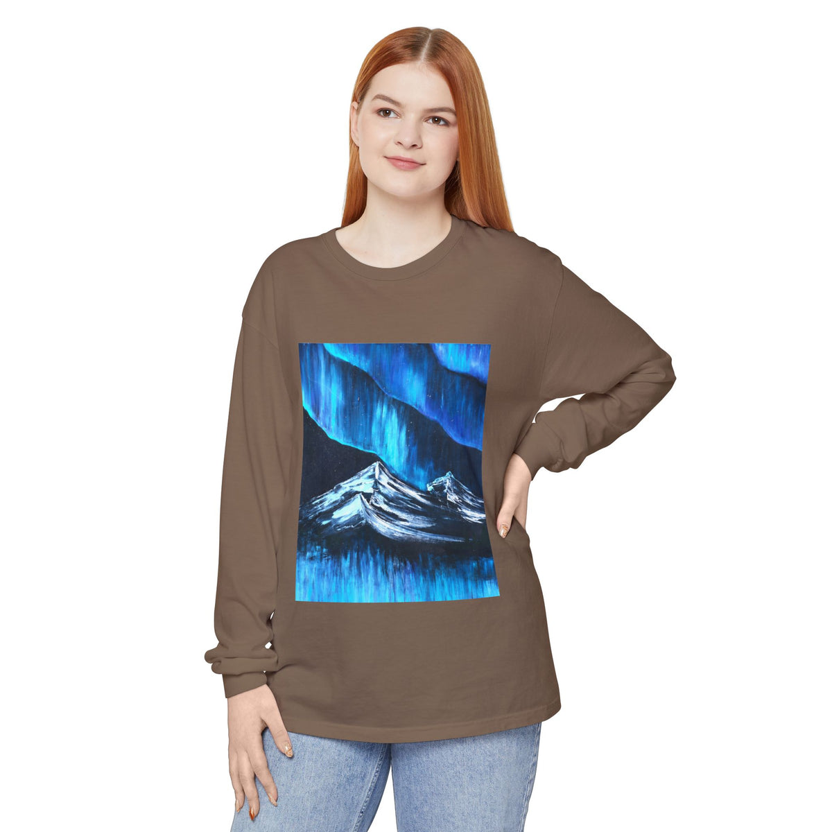 Aurora Mountain Long Sleeve Tee