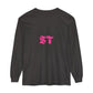 Abstract Sunset Mountains Long Sleeve Tee