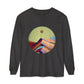 Abstract Sunset Mountains Long Sleeve Tee