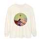 Abstract Sunset Mountains Long Sleeve Tee