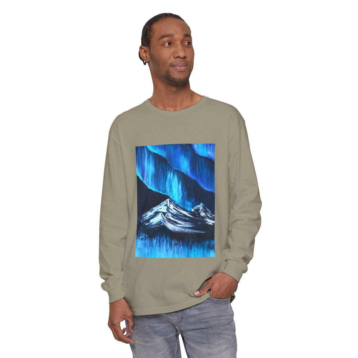 Aurora Mountain Long Sleeve Tee